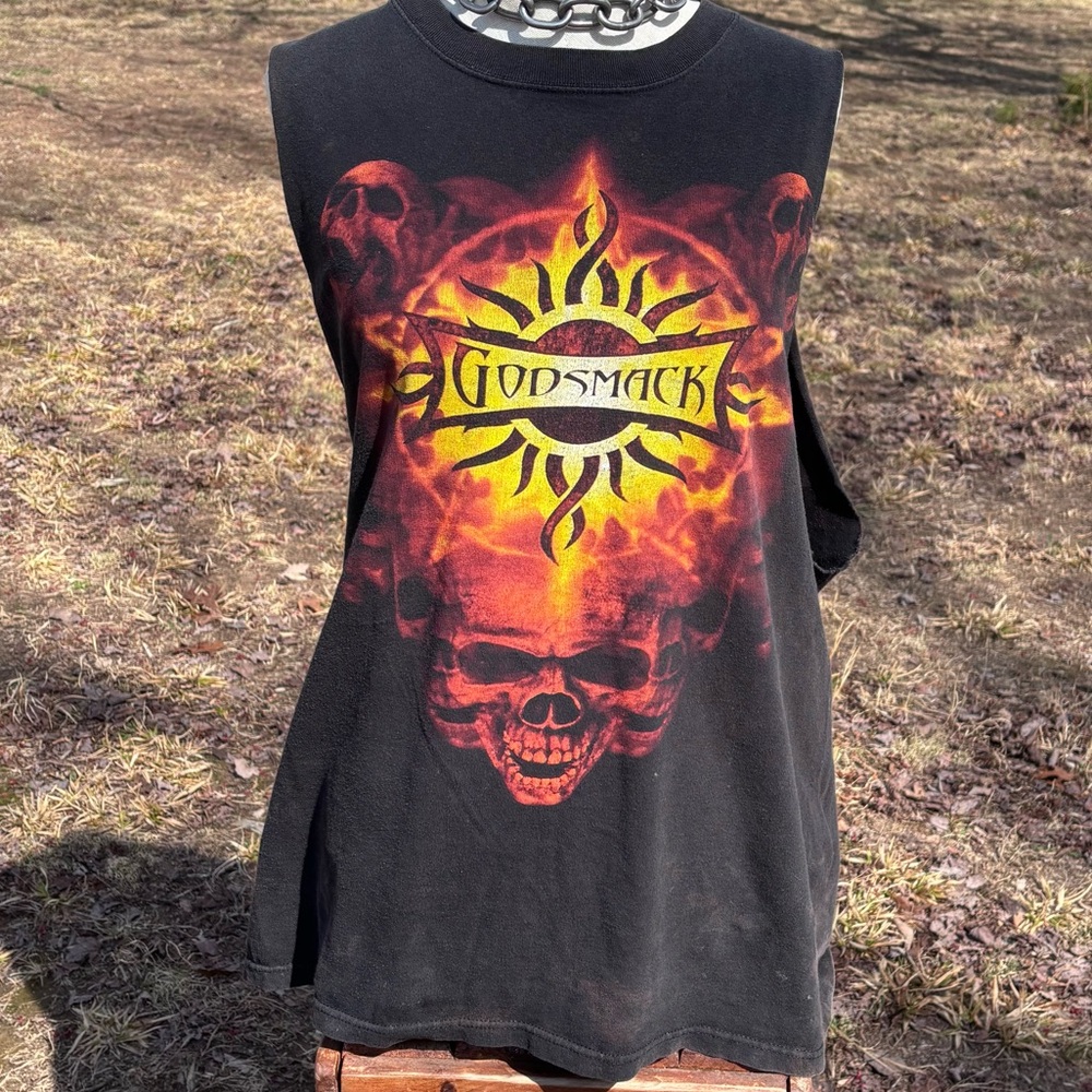2009 Godsmack Band Muscle Tee/Tank! - Picture 3 of 8